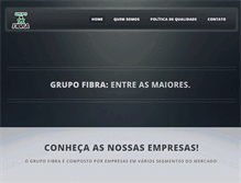 Tablet Screenshot of grupofibra.com
